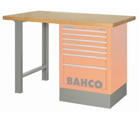 Kit de encimera de madera para industria pesada para convertir los carros de la serie 1475K en bancos de trabajo | 1495KWB-TW